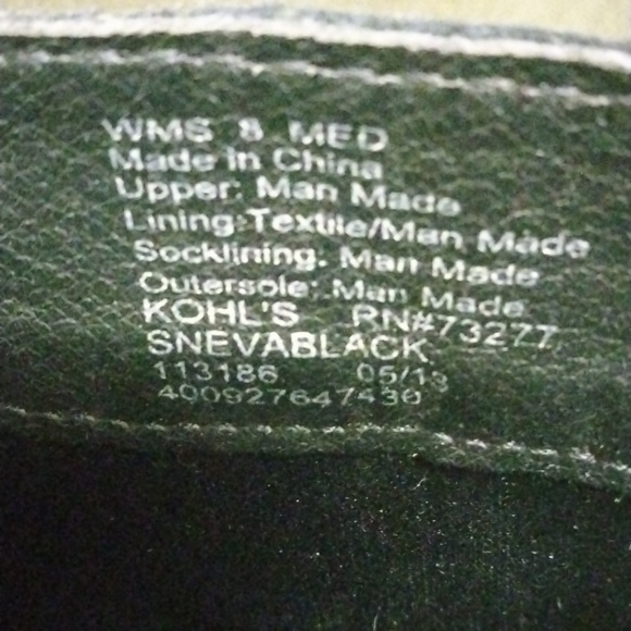 Women's tall black Biker boots size 8 - Picture 4 of 12